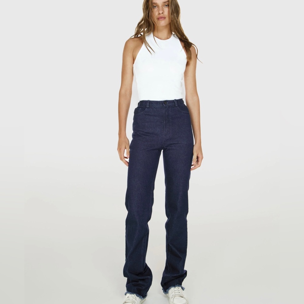 Cultnaked BLUE DENIM KILLA trousers